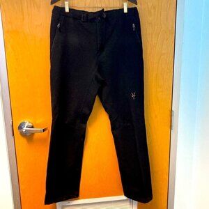 IBEX Sz L Peak ClimaWool Polyester Merino Wool Blend Pants Made in Canada